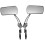 Aluminum Alloy Motorcycle Handlebar Mirrors Universal 2-Pack 6