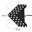 LED Yellow Arrow Steering Light for Vehicle Rearview Mirror 3