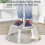 Round PP Wash Basin 9 x 6.6 x 3.5 in Stackable Dishpan 6