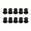 Chengsi windshield rubber rivet nut M6 10 pcs 8