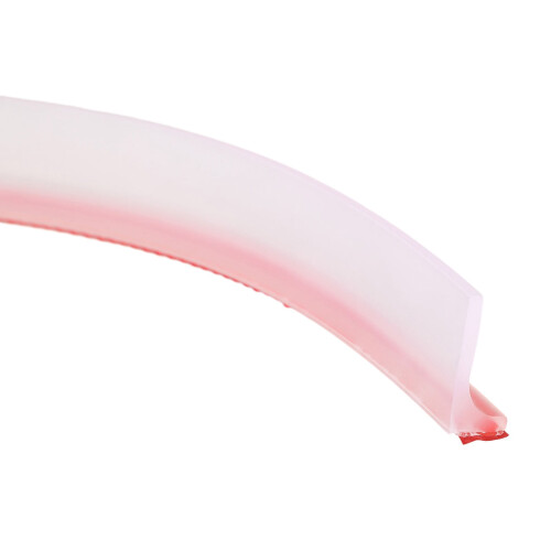 Silicone Shower Water Barrier Strip Transparent 100cm 2