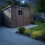 9x4 Pent Composite Shed Tanalised (Single Door, With Windows) 3