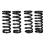 Rear Shock Absorber Spring Heavy Duty 30mm 350-650 lbs 6