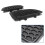 Front Lower Bumper Grille Inserts for Jeep Grand Cherokee 5