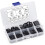 Nylon Flat Washers Black M2-M10 500 pcs 4