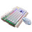 Gaming Keyboard and Mouse Combo LED Backlit White 4