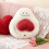 Heart-Shaped Avocado Plush Pillow 17.7 Inch 2