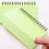 B5 Lined Notebook Frosted Transparent Cover 120 Pages 4