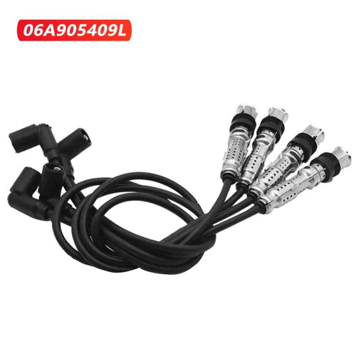 06A905409L Ignition Cable Set Ignition Coil High Voltage Package for  Beetle Bora    Sharon 2