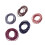 Hair Ties Elastic Ponytail Holders 100 Pcs Assorted Colors 4