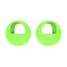 1 Pair Gamepad Stand Holder for LEGION GO Left Right Handle Base Silicone Desktop Stand Handle Storage Bracket Green