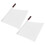 Linesman Flag for Soccer Referee Stainless Steel Bright 2