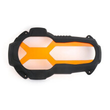 Protetor de Farol de Motocicleta Laranja Fluorescente Capas para R1200GS LC Adventuer R1250GS ADVENTUER (Transparente)