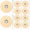 Bear Joint Accessories for DIY Doll Making Rotatable PP 7