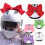 Motorcycle Helmet Bow Decoration Z2 6