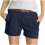 Women's chino shorts navy blue XL 6