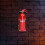 Fire Extinguisher Mount Red 1 Pack 9 x 4.7 Inches 2