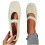 Γυναικεία μπαλαρίνες Slip-On με πλεκτά παπούτσια για περπάτημα σε χαμηλή φτέρνα 4