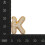 Bubble Letter Necklace 18K Gold Plated Initial Pendant 2