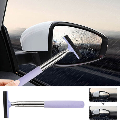 Portable Car Wiper with Adjustable Length and Durable Blades 2