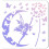 Sun and Butterfly Stencil Set Reusable Plastic Template 8