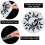 Sun and Butterfly Stencil Set Reusable Plastic Template 3
