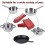 TIFOR Silicone Hot Handle Holders 3PCS 6