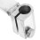 ATV Shift Gear Lever Silver Iron 1 Pack 2