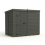 8x5 Pent Composite Shed Tanalised (Single Door, No Windows) 2