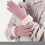Women's Polyester Thermal Cycling Gloves Windproof with 3
