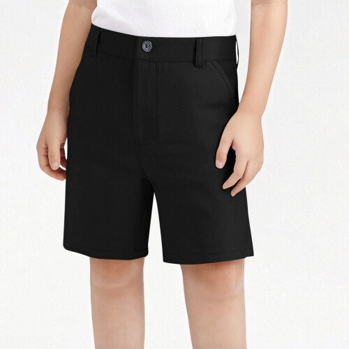 Barneshorts Unisex Ensfarget 3-16 år 1