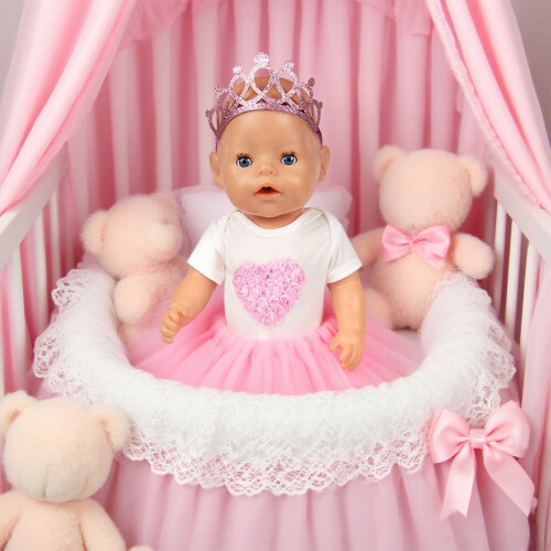 Reborn Doll Clothes White 45cm 2
