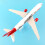 Asia Dragon A320 Alloy Plane Model 1/400 Scale 16cm 8