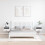 VidaXL vidaXL Bedside Table 2 pcs White 38 x 36 x 29.5 cm Solid pine wood 4