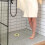 Round Steel Shower Drain Cover 108mm Rust-Resistant 7