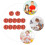 Elastic Rubber Basketball Bounce Ball 12 Pcs 6