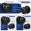 Matte Black Entry Door Knob with Lock and Key 1 Pack 6