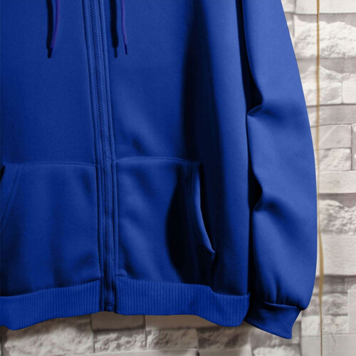 Women's Lightweight Full-Zip Hoodie Oversized Sweatshirt 2