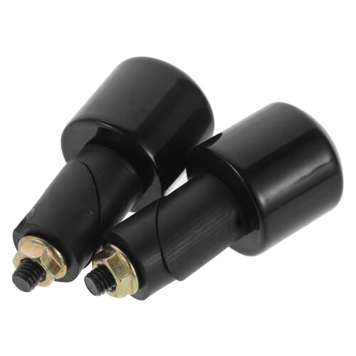EXHUMKY Motorcycle Handlebar End Caps 1 Pair 2