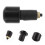 EXHUMKY Motorcycle Handlebar End Caps 1 Pair 4