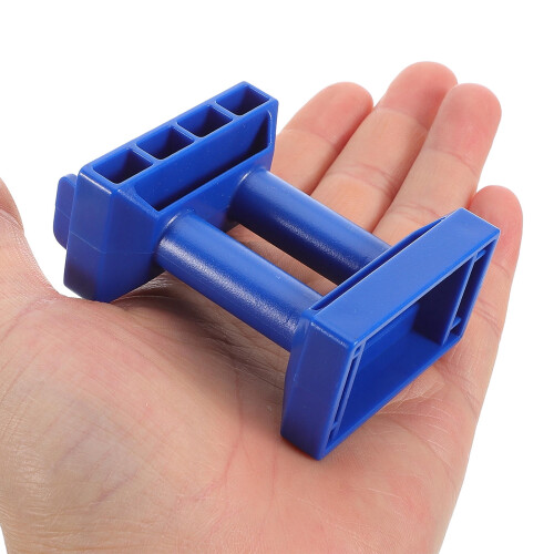 NICEXMAS Train Bridge Playset Blue Plastic 6 Pieces 2
