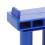 NICEXMAS Train Bridge Playset Blue Plastic 6 Pieces 7