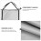 Wheelchair Transport Pouch Heavy Duty 600D Polyester 1 Pc 3