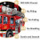 Couverture bus scolaire pour garçons 30 x 40 pouces 5