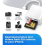 SD Card Reader for iPhone iPad Trail SLR Cameras Dual Slot 4