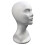 White Foam Head Display Stand for Hats and Wigs 6