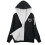 Felpa da donna oversize con cappuccio e zip intera foderata in pile 3