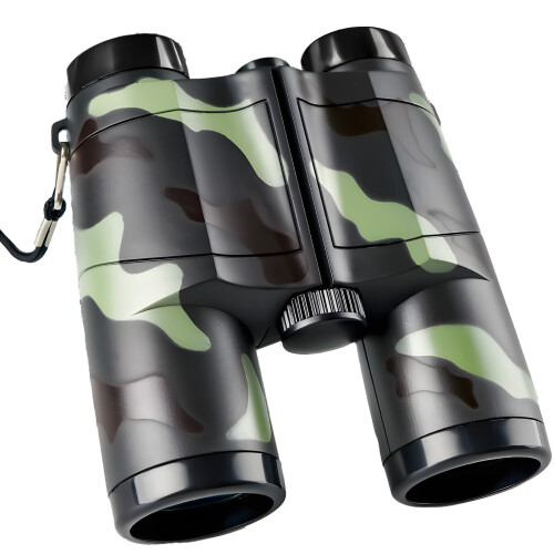 Children's Camouflage Binoculars 4x Magnification for Ages 1