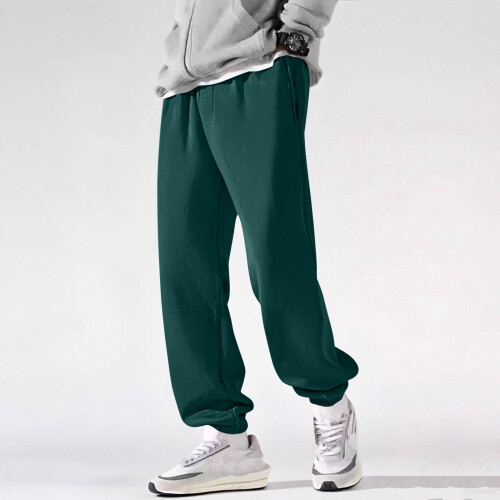 Men's Joggers Winter Trousers Soft Warm Relaxed Fit 1