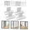 Barn Door Guide Floor Plastic 4 Sets 5